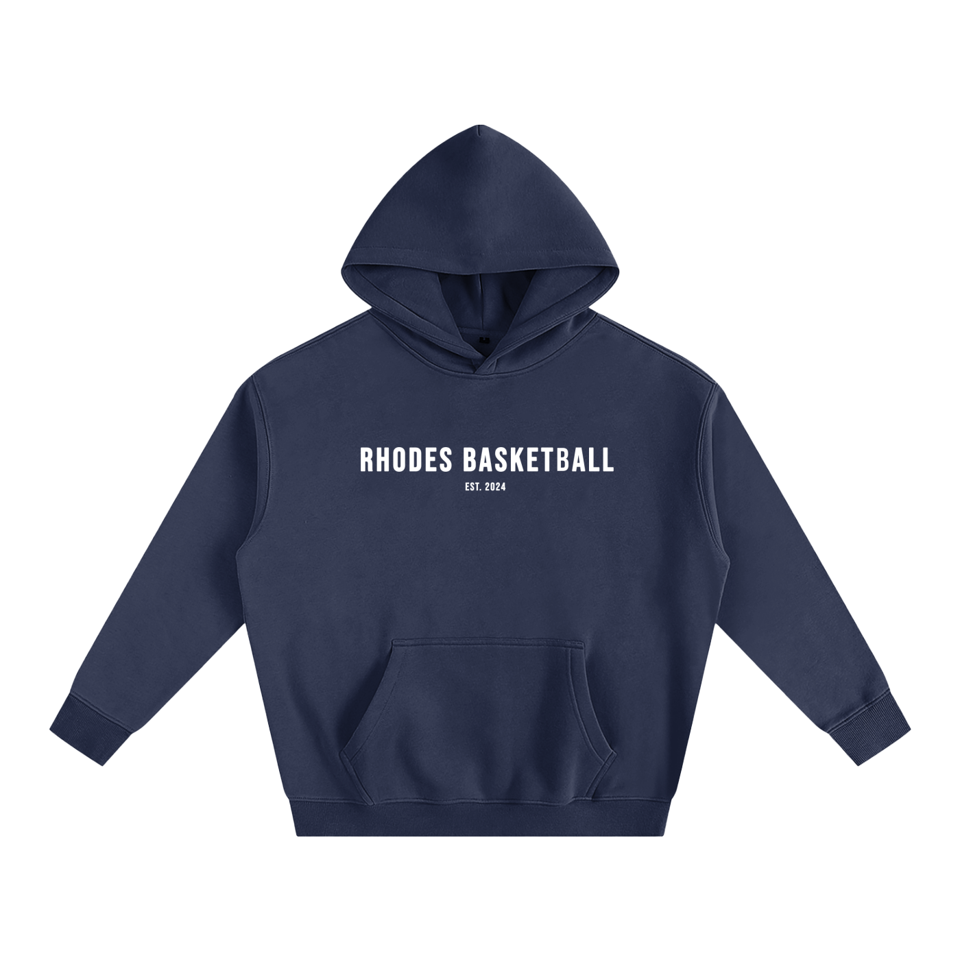 Rhodes Basketball Oversized Fleeced Hoodie
