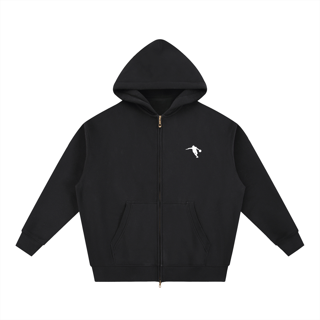 Rhodes Basketball Essential Oversized Fleece Boxy Hoodie
