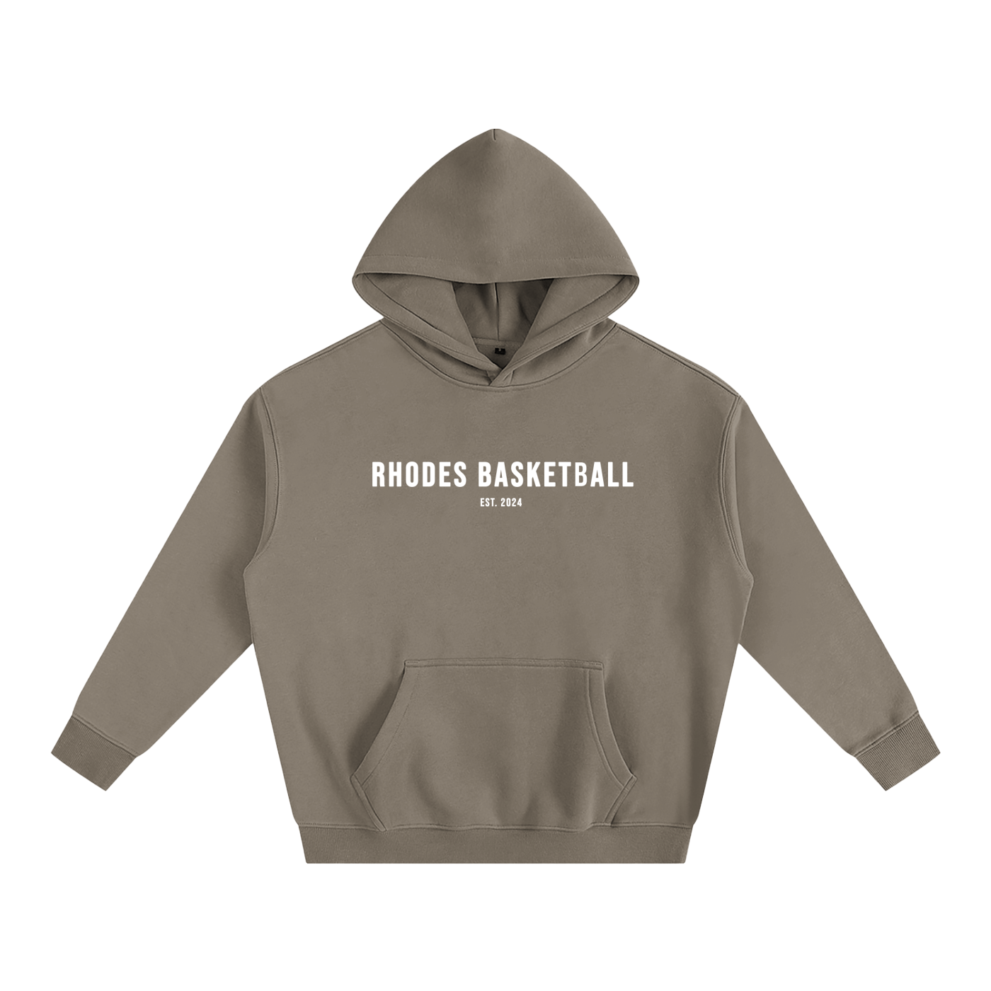 Rhodes Basketball Oversized Fleeced Hoodie
