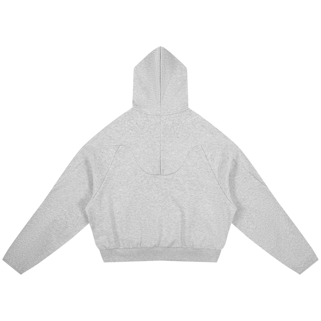 Move Different Curved Panel Raglan Hoodie