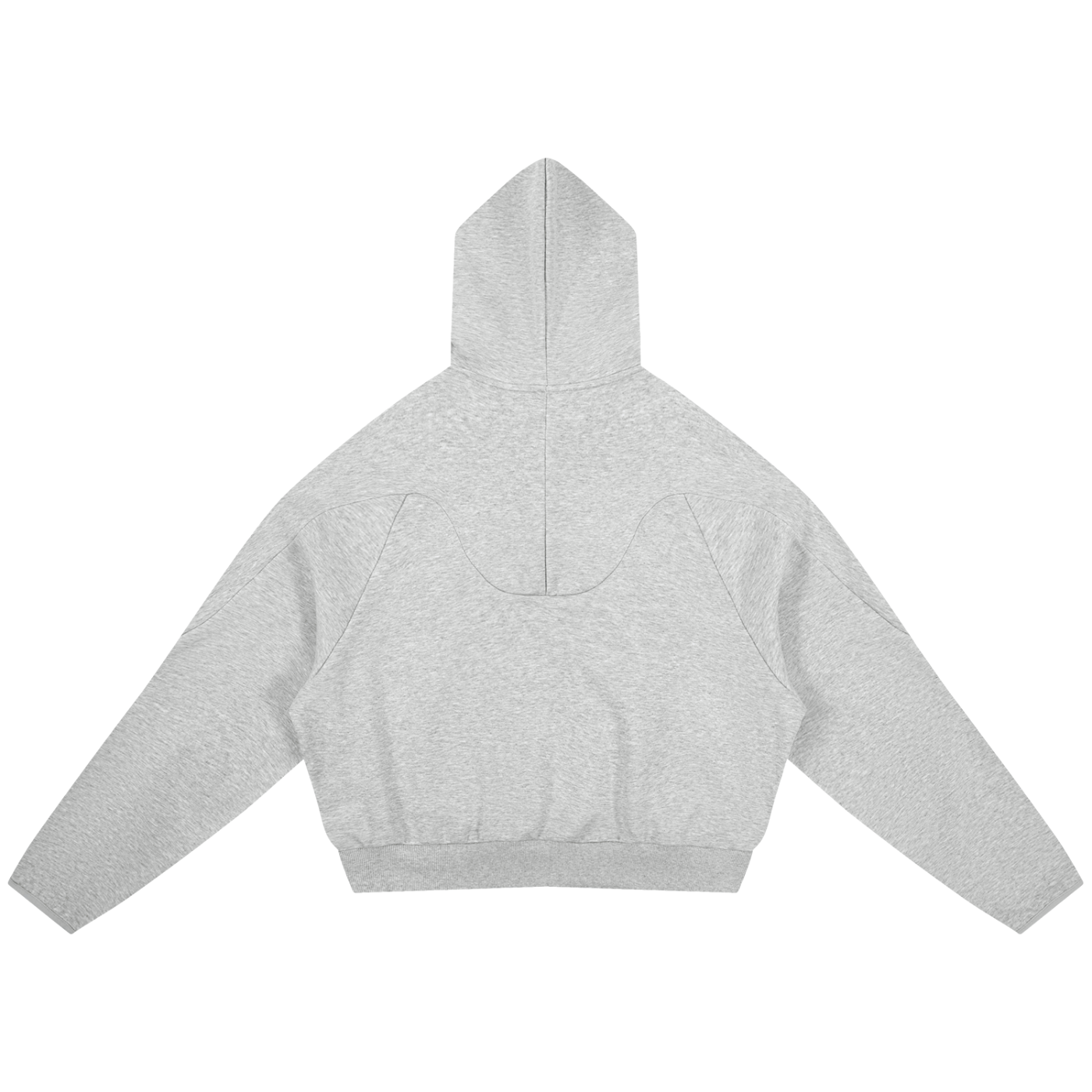 Move Different Curved Panel Raglan Hoodie
