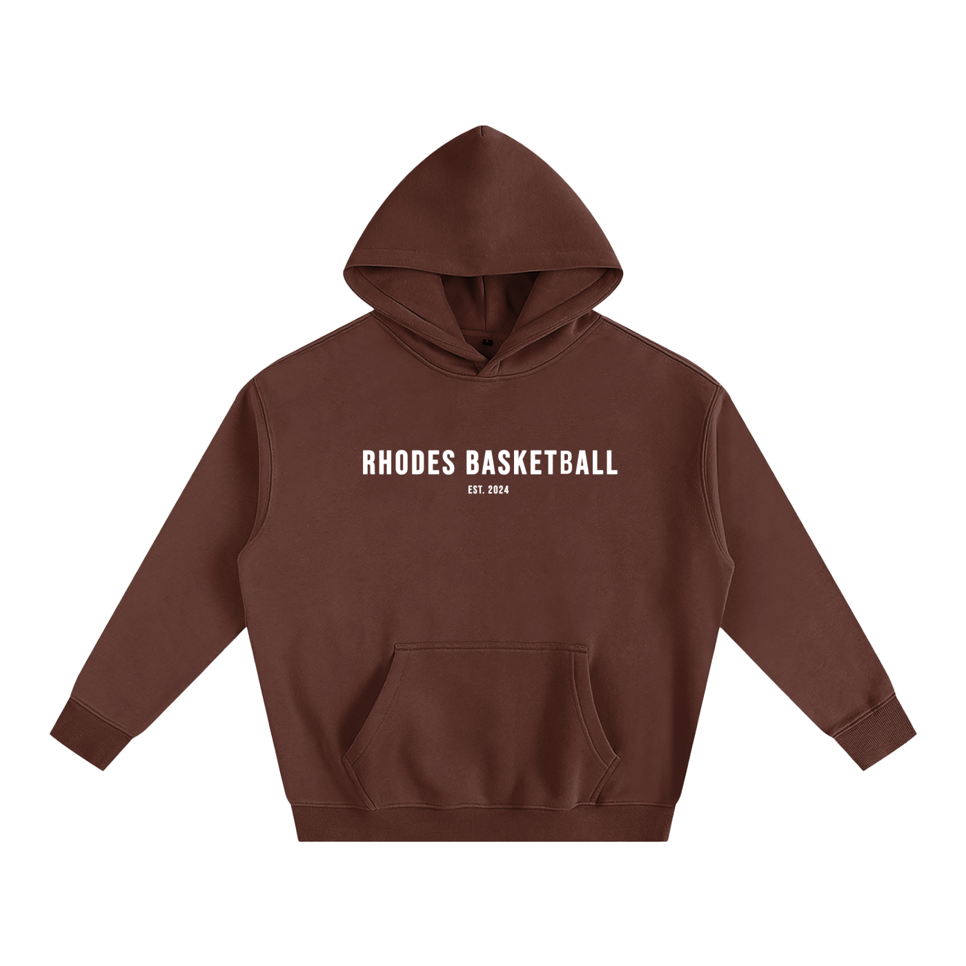 Rhodes Basketball Oversized Fleeced Hoodie