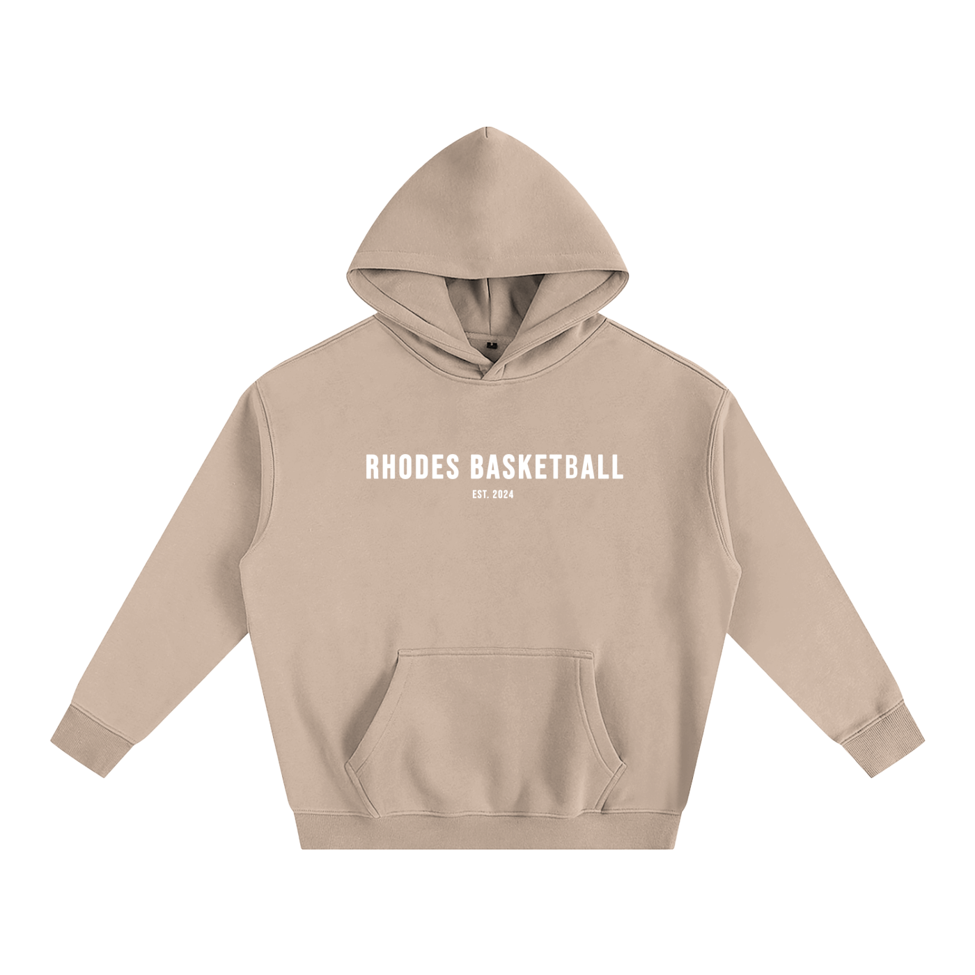 Rhodes Basketball Oversized Fleeced Hoodie