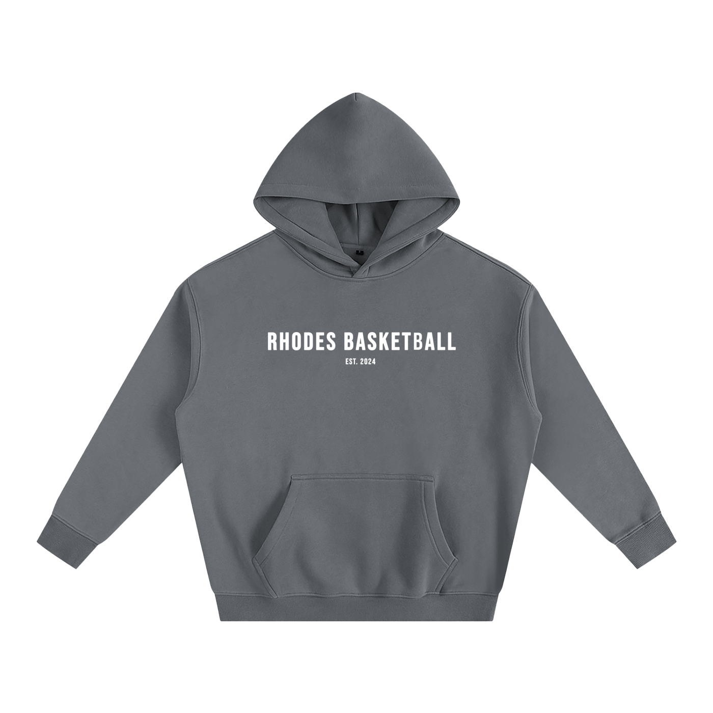 Rhodes Basketball Oversized Fleeced Hoodie