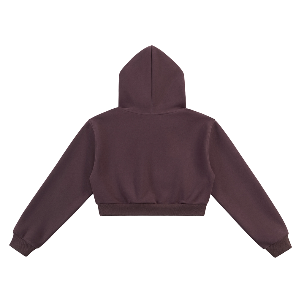 Rhodes Basketball Essential Cropped Hoodie