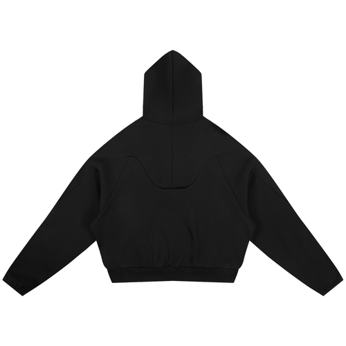 Move Different Curved Panel Raglan Hoodie